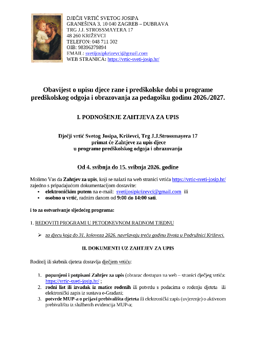 OBAVIJEST_O_UPISIMA_2026_2027_PODRUZNICA_KRIZEVCI